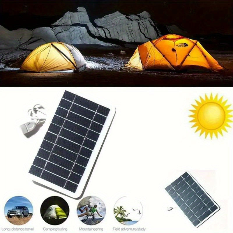 USB Solar Panel Charger for Outdoor Adventures