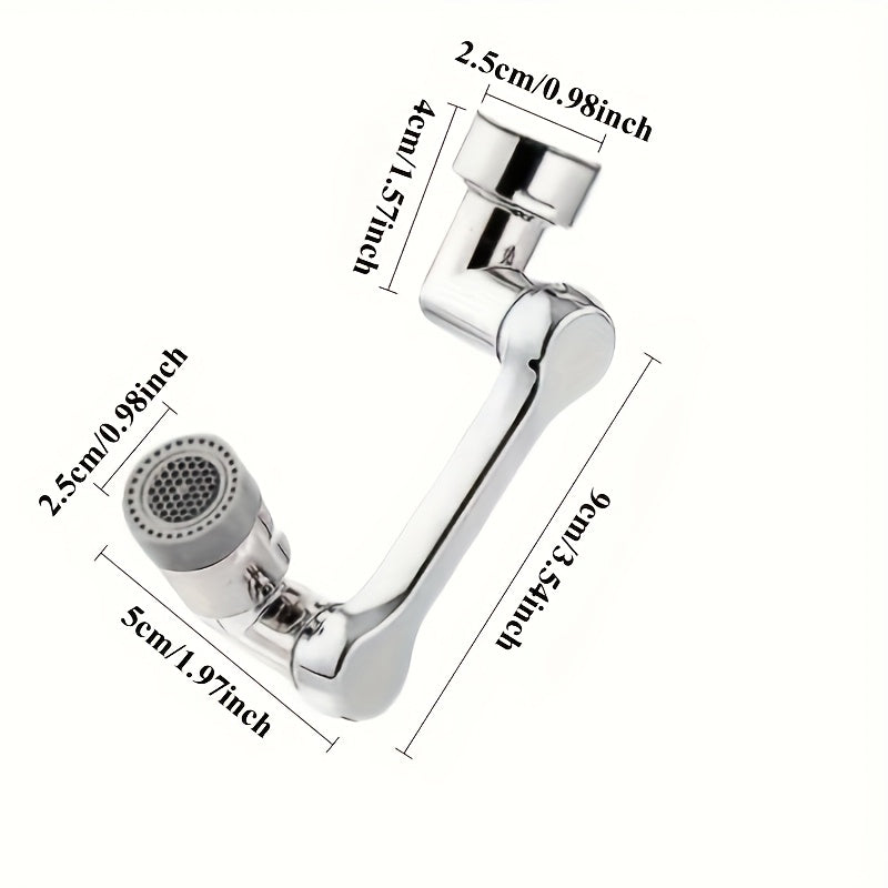 FlowFlex – 1080° Rotatable Faucet with Dual Outlet Modes