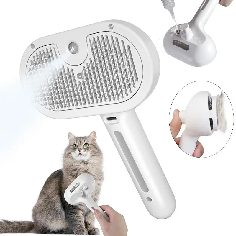 3-in-1 Electric Pet Hair Brush