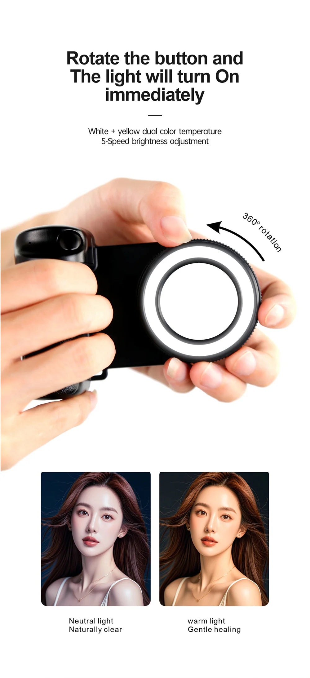 MagSafe Selfie Grip Pro