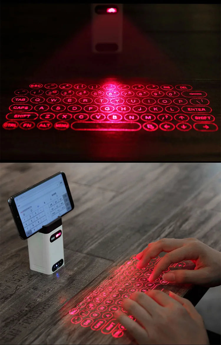 LaserType – Mini Wireless Virtual Keyboard