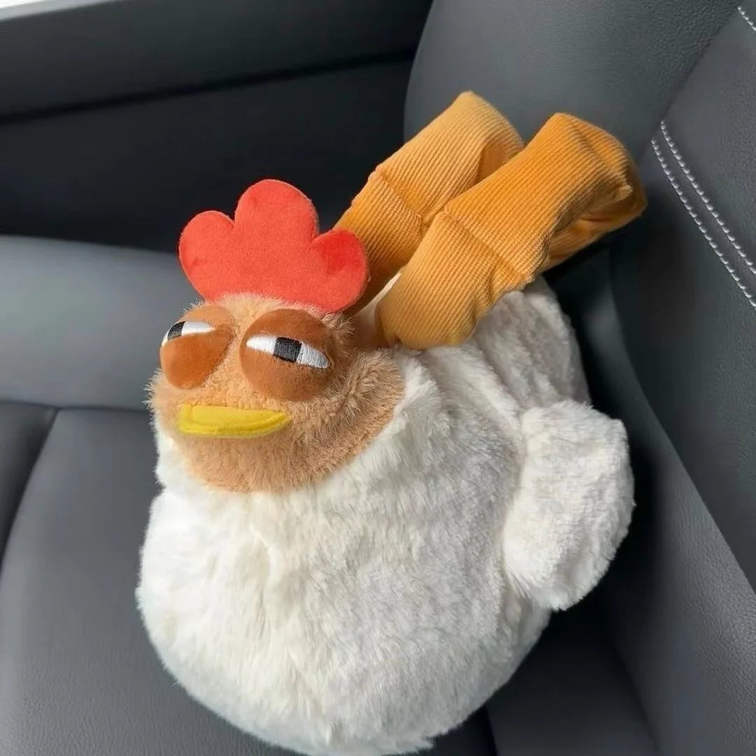 Fun Dozy Chicken Plush Bag Doll