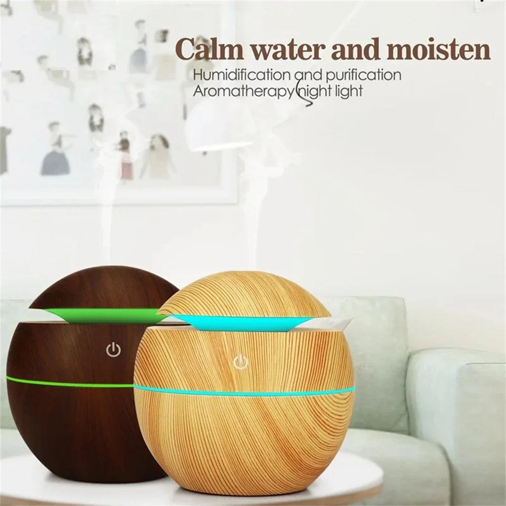 Ultrasonic Air Humidifier & Aroma Diffuser