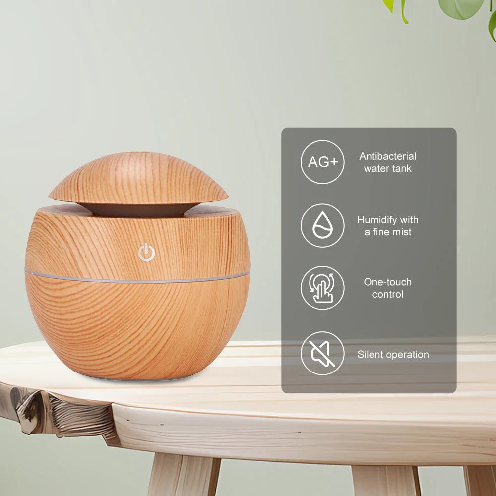 Ultrasonic Air Humidifier & Aroma Diffuser