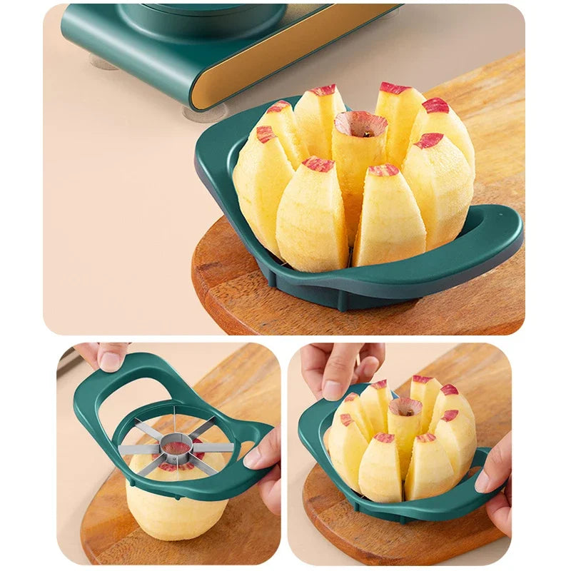 SwiftPeel – 3-in-1 Hand Crank Fruit Peeler