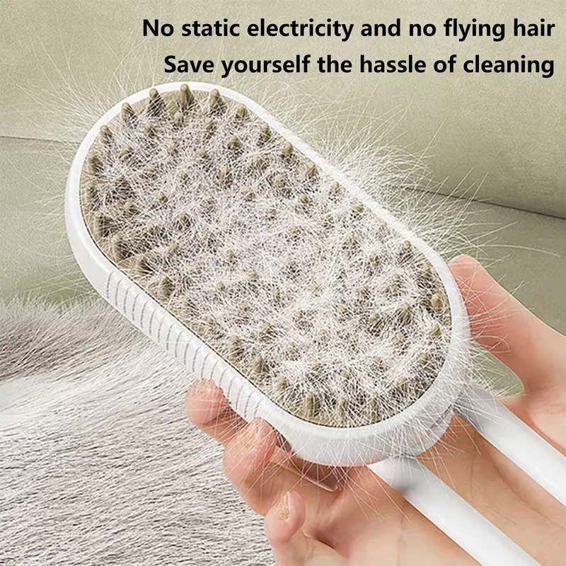 3-in-1 Electric Pet Hair Brush