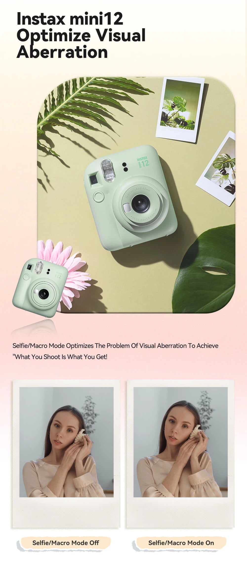 Instax Mini 12 – Instant Film Camera