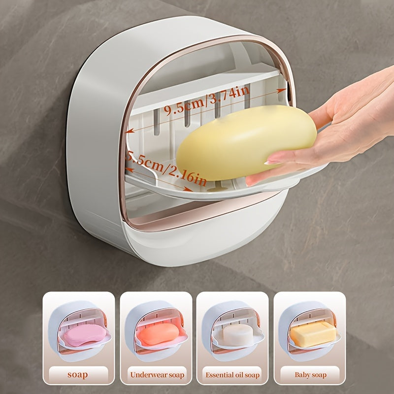 AquaSoap – Waterproof Wall-Mounted Soap Dish