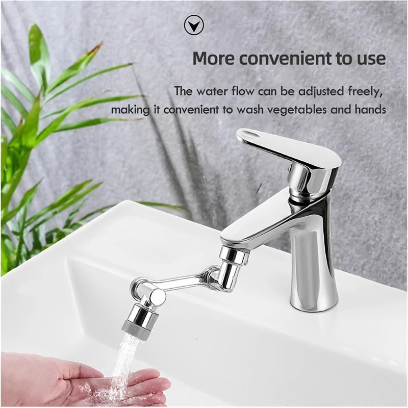 FlowFlex – 1080° Rotatable Faucet with Dual Outlet Modes