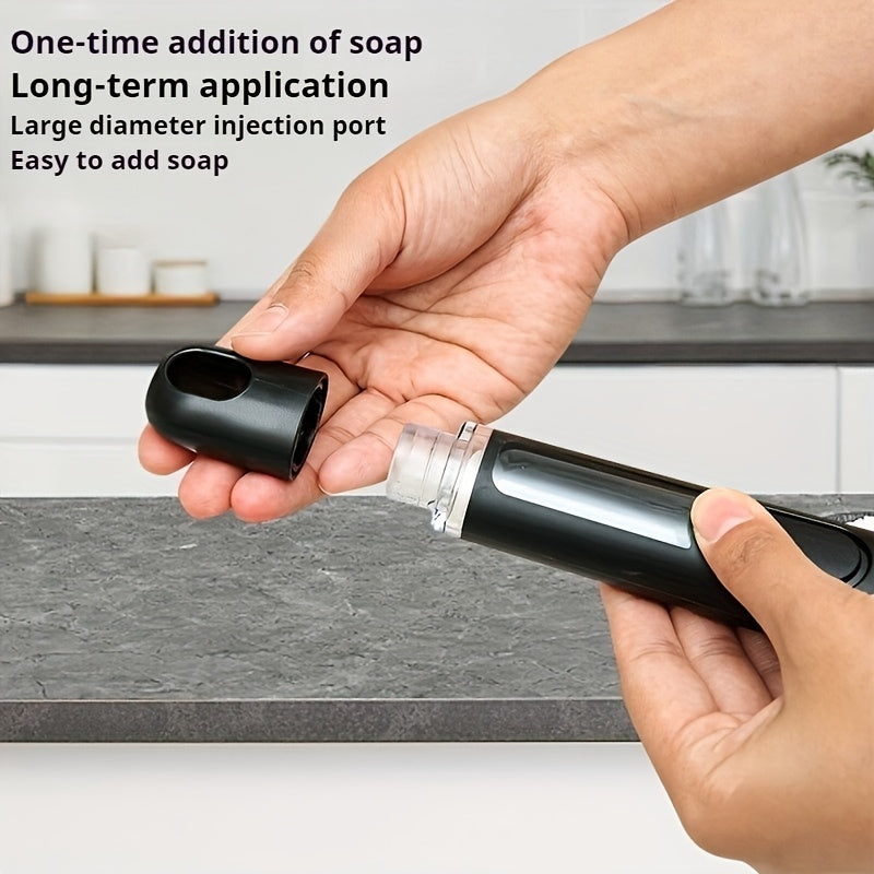 Non-Electric Pot Brush with Soap Dispenser