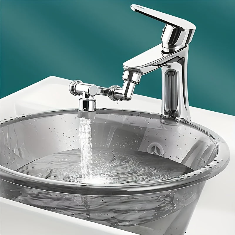 FlowFlex – 1080° Rotatable Faucet with Dual Outlet Modes